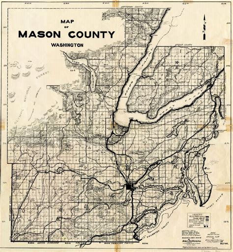 shelton washington map.